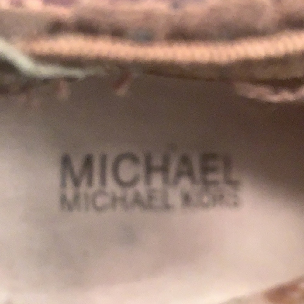 Michael Kors wedge booties in suede - Picture 7 of 8